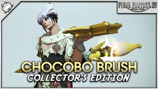 FFXIV  Pictomancer Chocobo Brush Dawntrail Collectors Edition [upl. by Yrian]