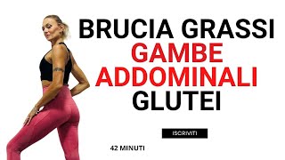 GAG Workout Brucia Grassi Gambe Addominali e Glutei in Forma in 15 Minuti [upl. by Dearden643]