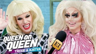 Katya Zamolodchikova Interviews True Professional Trixie Mattel [upl. by Hirschfeld963]