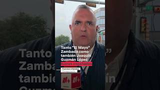 ¿Quién puso al “Mayo” Zambada en el aeropuerto de El Paso Texas  N Shorts [upl. by Tayler]