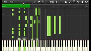 【Synthesia】『Ringed Genesis』耳コピ Arcaeaより [upl. by Orford401]