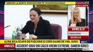 Alina Bica scapă de executarea pedepsei de 4 ani de pușcărie [upl. by Kieger]