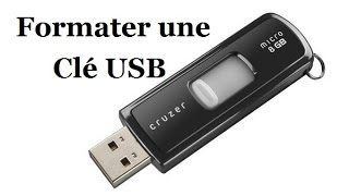 Comment formater une clé USB [upl. by Aisekal133]