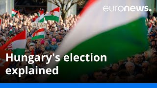 Hungarian elections explained [upl. by Ellehsal]