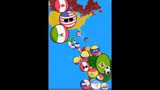 Himno de america countryballs [upl. by Effie692]