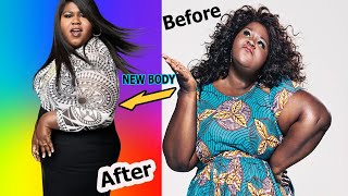 Gabby Sidibe Flaunts Slimmer Physique Near Cool Future FatherinLaw in New Selfie [upl. by Jahn]