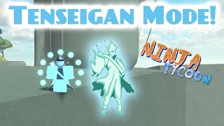 Ninja Tycoon V35 Tenseigan Chakra Mode Review ROBLOX [upl. by Eniarrol]