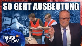 Millionen Deutsche werden um den Mindestlohn beschissen  heuteshow vom 04052018 [upl. by Gambrell388]