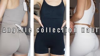 HUGE LOUNGEWEAR HAUL  Angelle Collection review  try on  best loungewear on the market ♡ [upl. by Adnaram62]