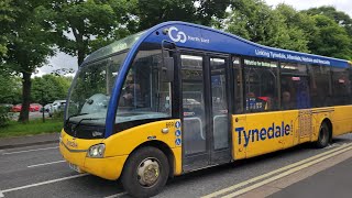 Tynedale Links 74 to Matfen then Hexham  Go North East 669  NK16 BXL [upl. by Nerag185]