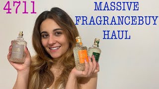 MASSIVE FRAGRANCE BUY HAUL  4711 Fragrances [upl. by Zakaria]