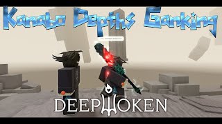 Kanabo Depths Ganking Deepwoken [upl. by Ahsemac477]