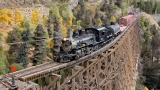 Dennis Ferguson  Narrow Gauge Model Railroad  RGS Ophir Loop in On3 [upl. by O'Neil311]