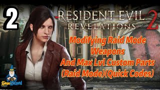 Resident Evil Revelations 2 Save Wizard PS4 Tutorial MODIFYING RAID MODE WEAPONS RAID MODE PART 2 [upl. by Puritan]