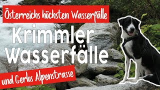 Krimmler Wasserfälle in Österreich  Gerlos Alpenstraße  Austria mit Wohnmobil und Hund [upl. by Anoerb]