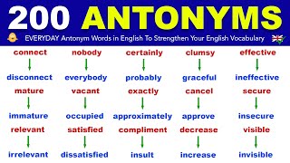 Antonyms  English For Kids  Mind Blooming [upl. by Gaye]