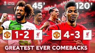 How Manchester United Completed One Of The Most Entertaining FA Cup Comebacks  Emirates FA Cup [upl. by Roslyn]