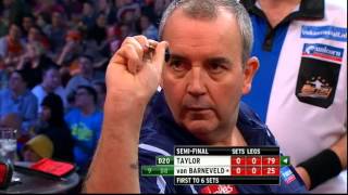 Taylor v Barneveld  19  SEMI FINAL  World Darts Championship 2013 [upl. by Genaro]