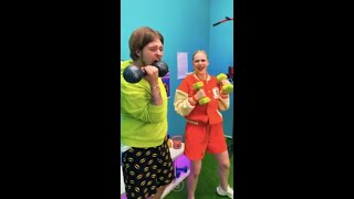 EDIBLE WEIGHTS PRANK 😍 123go food pranks funny [upl. by Pleasant]