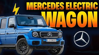 Firstever Mercedes GClass Electric Wagon REVEALED [upl. by Laval]