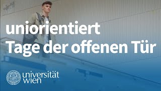 Tage der offenen Tür der Universität Wien  uniorientiert [upl. by Singh]