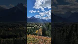 Color of fall Kananaskis Village AB travel [upl. by Anoo]