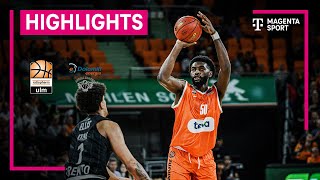 ratiopharm ulm  Dolomiti Energia Trento  Highlights BKT EuroCup 2324  MAGENTA SPORT [upl. by Ziza]