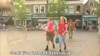 intocht steenwijk avondvierdaagse 2023 [upl. by Edaj]