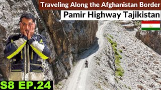 My Dream to travel on Pamir Highway turned into a Nightmare 🇹🇯 S8 EP24Pakistan to Japan Motorcycle [upl. by Annahsirhc]