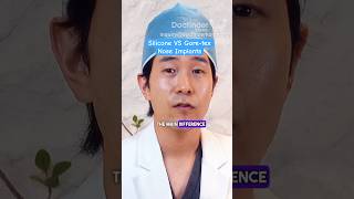 Rhinoplasty Silicone Implant VS Goretex Implant 🤔 medicaladvice [upl. by Nnylsaj]