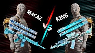 MACAZ VS TDM KING 🤴  INTENSIVE 1 VS 1  IPAD PRO BEST 4FINGERS CLAW HANDCAM GAMEPLAY [upl. by Blanka956]