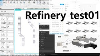 Generative Design Revit Dynamo Refinery test 01 [upl. by Joappa]