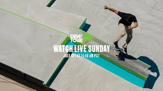 LIVE Dew Tour Women’s Pro Park Final Love amp Guts Jam Men… [upl. by Aramat657]