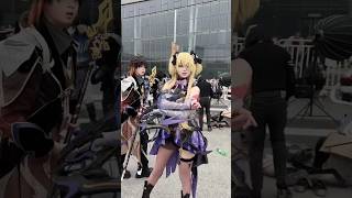 Fischl Genshin impact cosplay 2024 anime cosplay genshinimpact shortvideo fischl [upl. by Enyamart891]