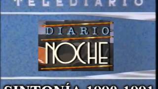 Sintonía Diario Noche  TVE Mayo 19901991 [upl. by Manoff]