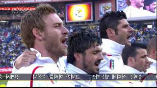 Italy National Anthem 2010 World Cup [upl. by Nnylacissej]