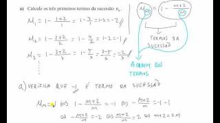 Sucessões Calcular Termos [upl. by Roshan]