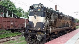 Indian Railways DLW WDM3A Locomotives [upl. by Hoseia522]