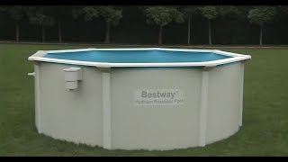 Montage de la piscine Bestway Hydrium  Raviday Piscine [upl. by Essiralc]