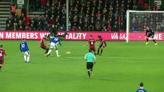 IDRISSA GANA GUEYE GOAL AGAINST BOURNEMOUTH [upl. by Shiff]