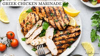 Greek Chicken Marinade [upl. by Jerrold436]