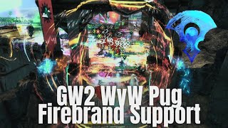 META BUILD GW2 WvW Pug Firebrand Support Massive Fun 2024 [upl. by Imorej]