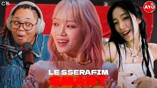 LE SSERAFIM 르세라핌 Smart OFFICIAL MV  Reaction [upl. by Parnas]