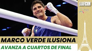 Marco Verde debuta con triunfo en el boxeo de los Juegos Olímpicos de París 2024 [upl. by Winzler694]