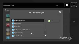 Xerox® AltaLink® C8070 Family Print Configuration Reports [upl. by Aitnuahs]