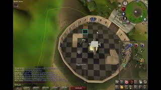 Think in the centre of the Observatory Spin before you talk to me Medium Clue Scroll OSRS [upl. by Ailedo887]