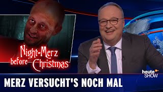 Wird Friedrich Merz im dritten Anlauf CDUChef  heuteshow vom 12112021 [upl. by Odraboel]