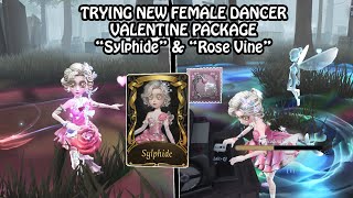 Female Dancer Valentine Package quotSylphide amp Rose Vinequot gameplay  Identity V [upl. by Timon]