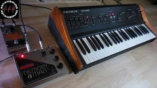 Crumar Performer B Analog String Synthesizer 1979 German 70s Krautrock [upl. by Ama]