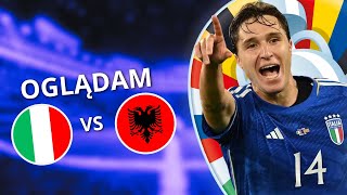 OGLĄDAM MECZ WŁOCHY  ALBANIA EURO 2024 [upl. by Tonina]